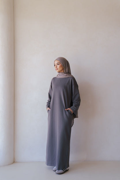 Charcoal Abaya