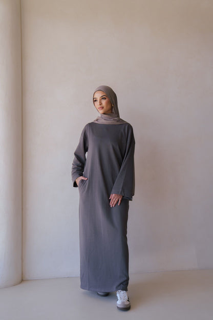 Charcoal Abaya