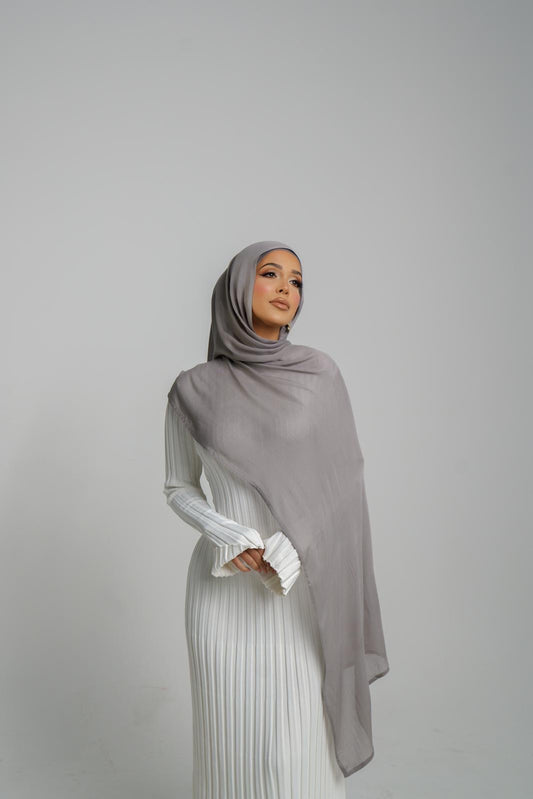 Frost Grey Hijab