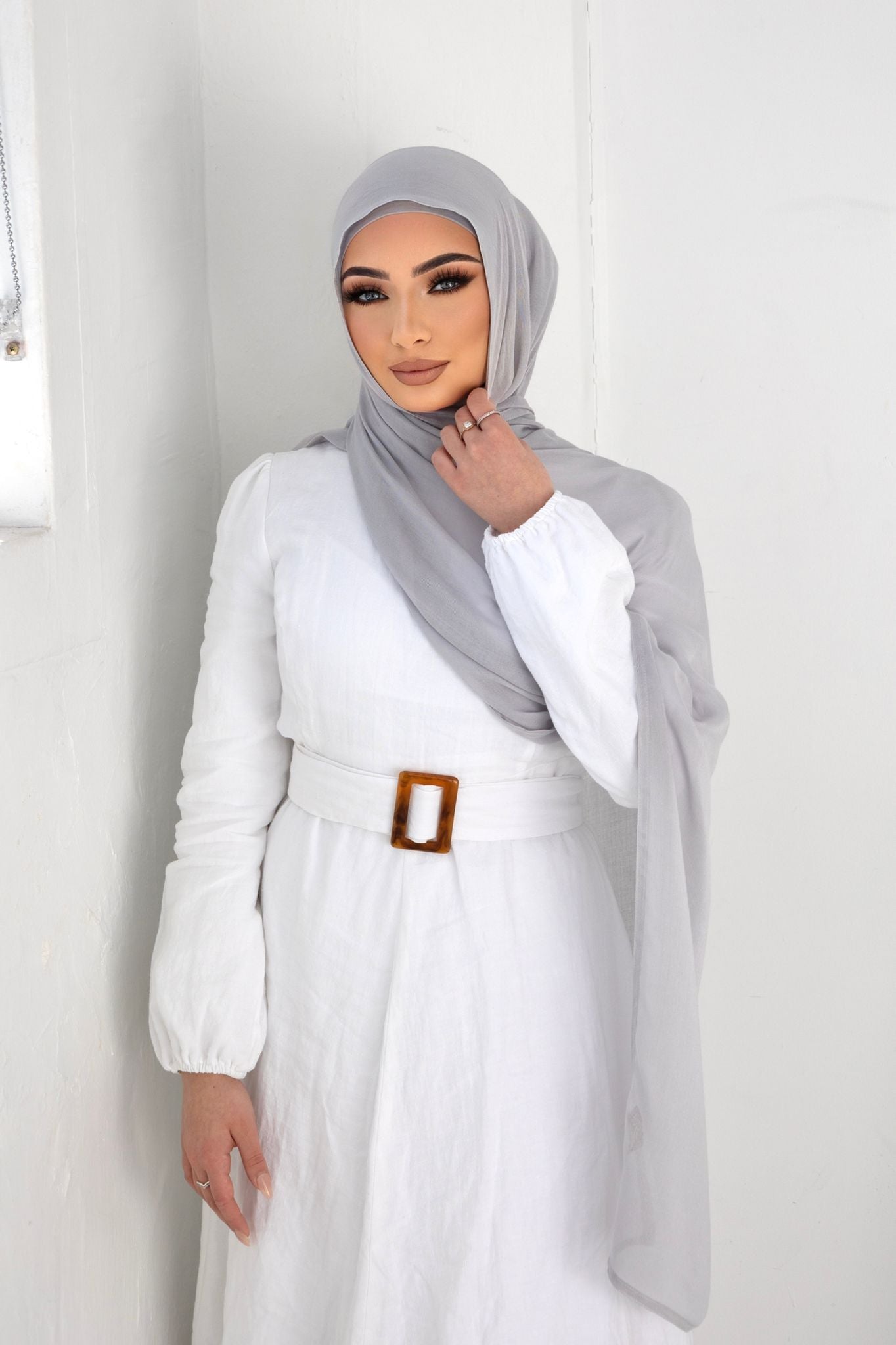 Guard Grey Hijab