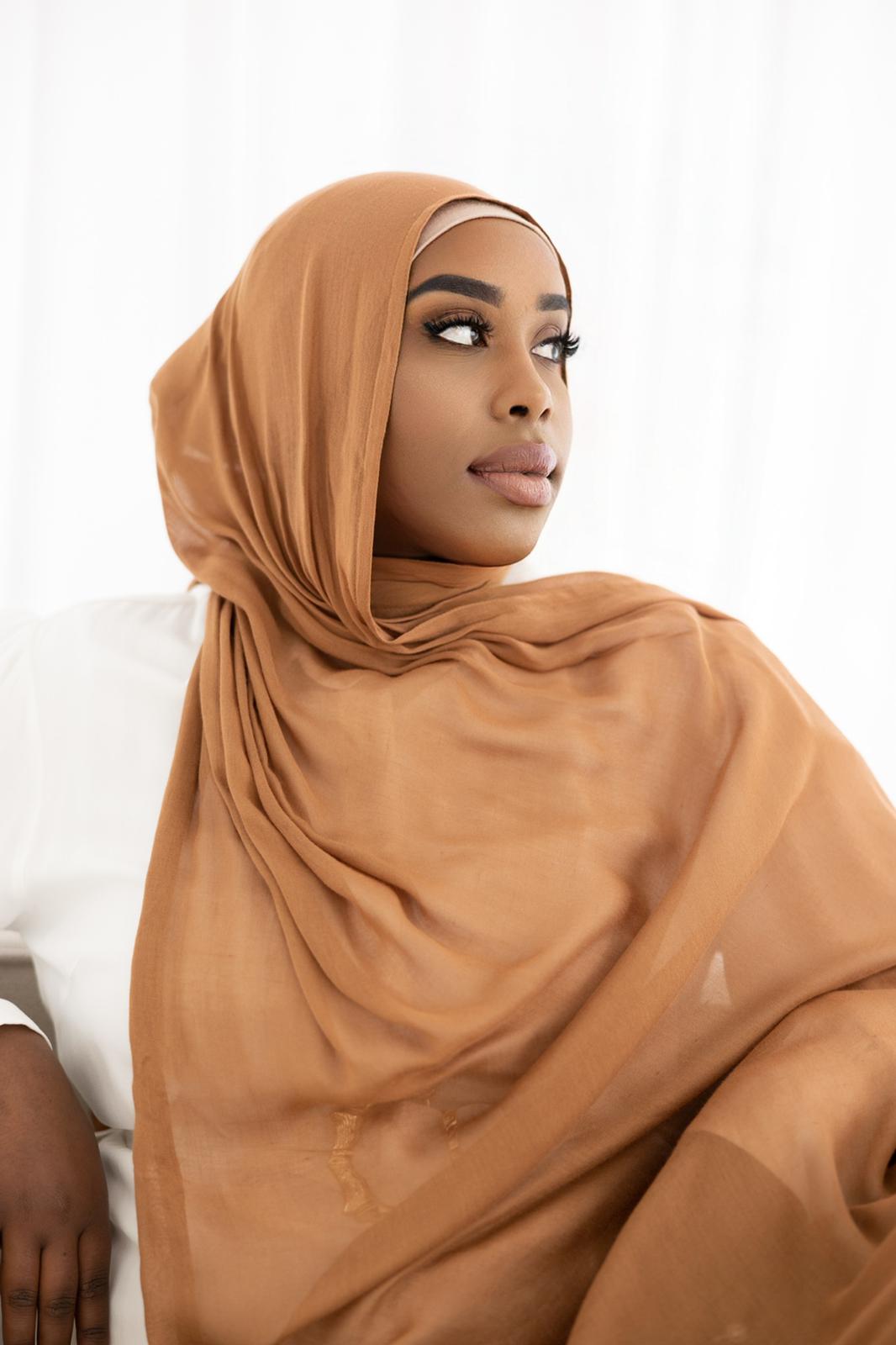 Brunette Hijab